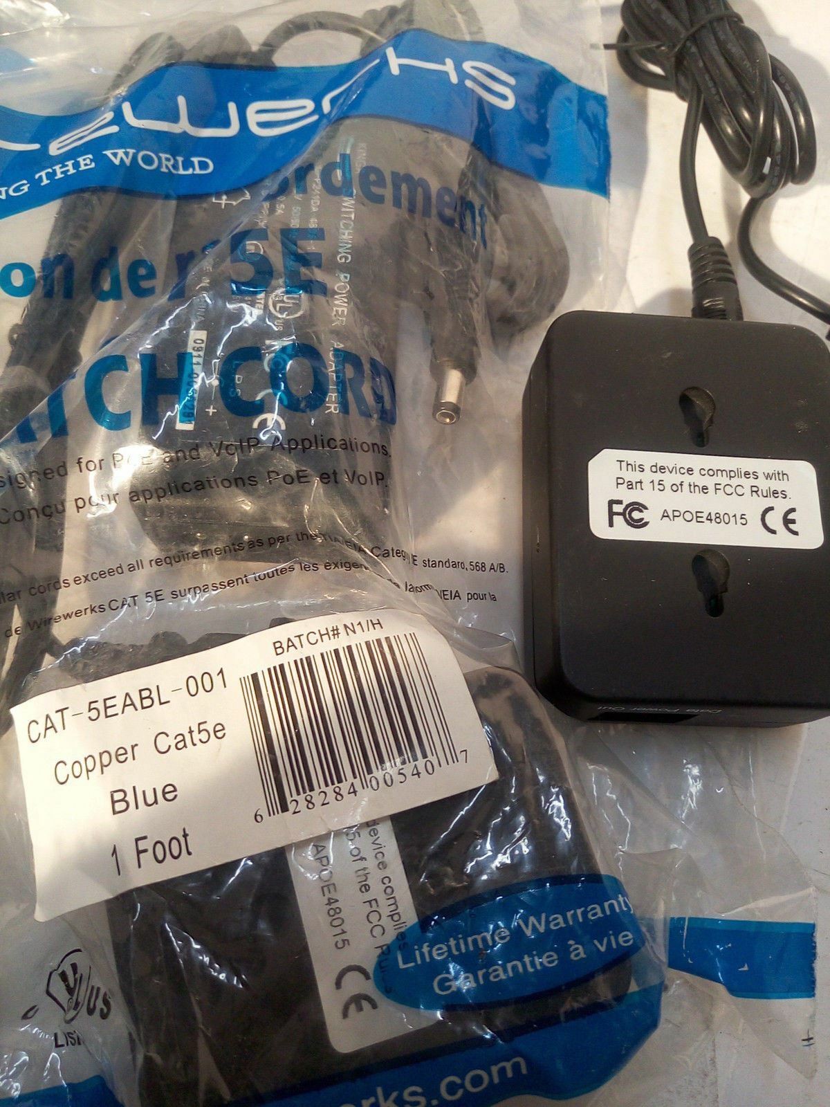 * NEW 4x  KINGA SWITCHING POWER ADAPTER GFP241DA-4805-1 48V ,0.5A