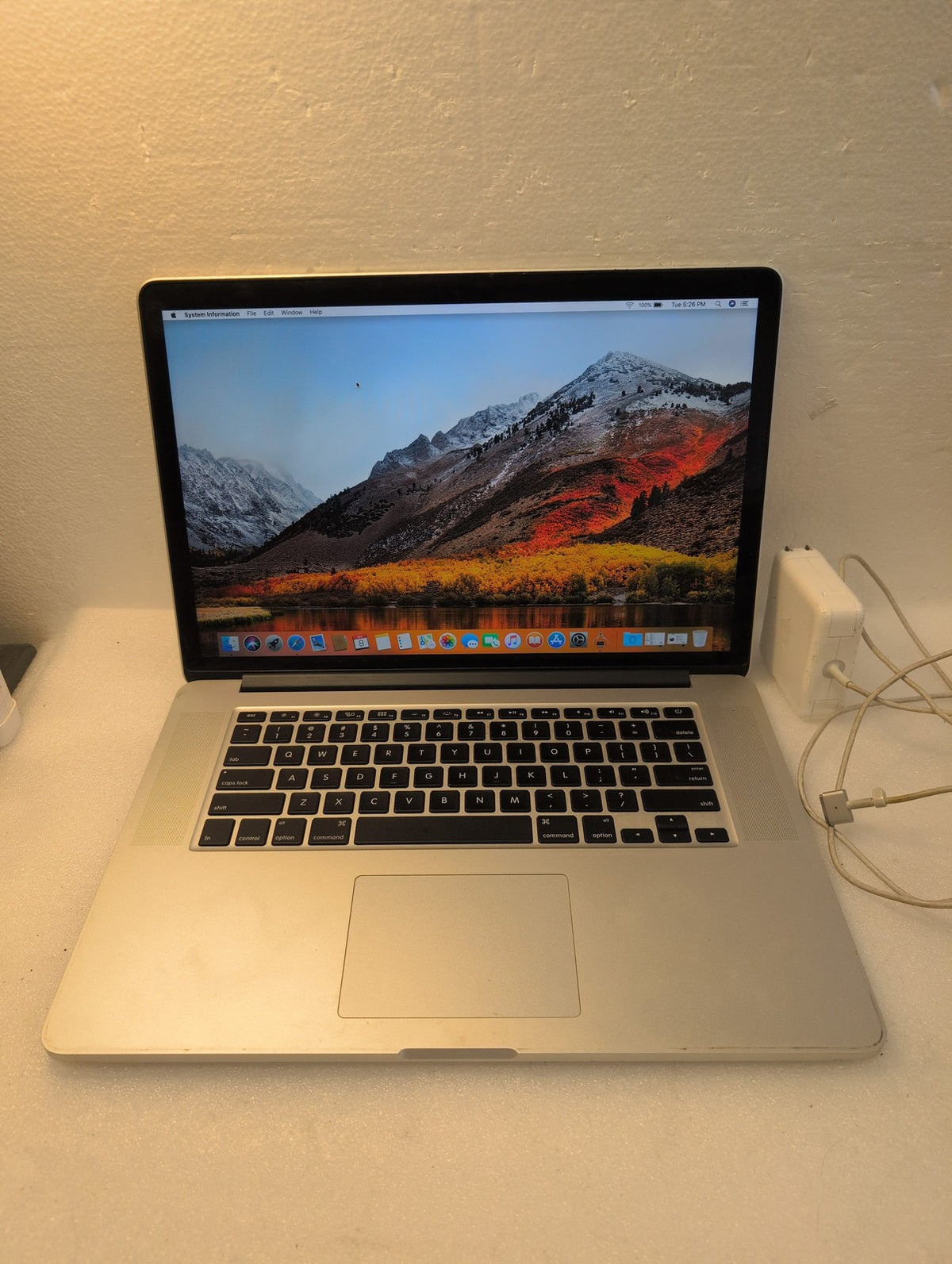 🎸 Apple MacBook Pro 15-inch A1398 Retina 2012 2.6GHz i7 8GB 500GB SSD Silver