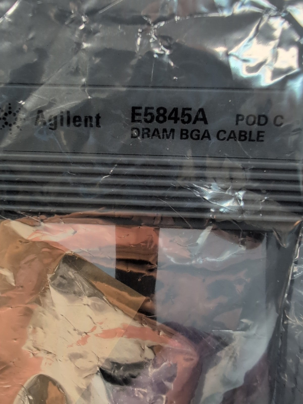 🔥 NEW AGILENT  E5845A-61601 46-CH ZIF DRAM BGA TO 90 PIN LA Cable -