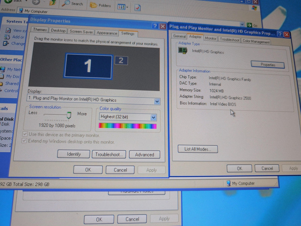 Dell OptiPlex 7010 Mini Tower Desktop Intel Core i5-3470 4GB 320GB HDD /WinXP -
