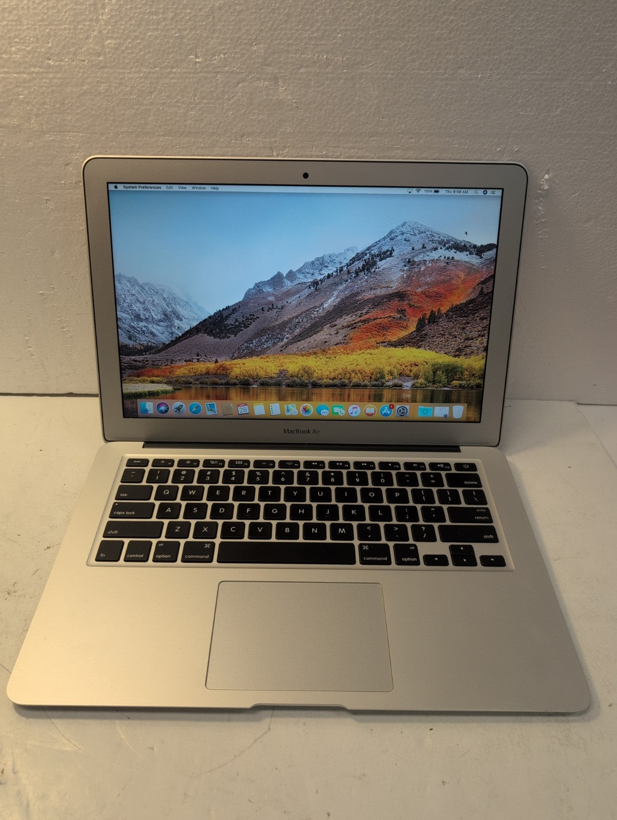 (NICE) Apple MacBook Air 2015 A1466 13.3"/i5-1.6GHz/8GB/256G SSD/10. 13(NO AC) -