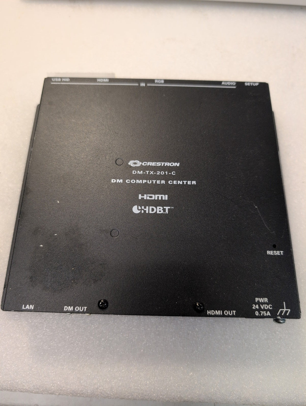 🎸 Crestron DM-TX-201-C DM Computer Center HDMI HDBaseT Transmitter Rack Mount