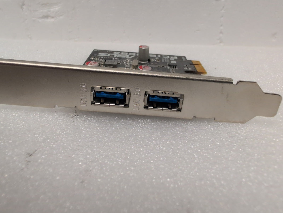 🎸 ASUS PCIe x1 USB 3.0 2-Port Expansion Card - D720200F1 Chipset, Full Height