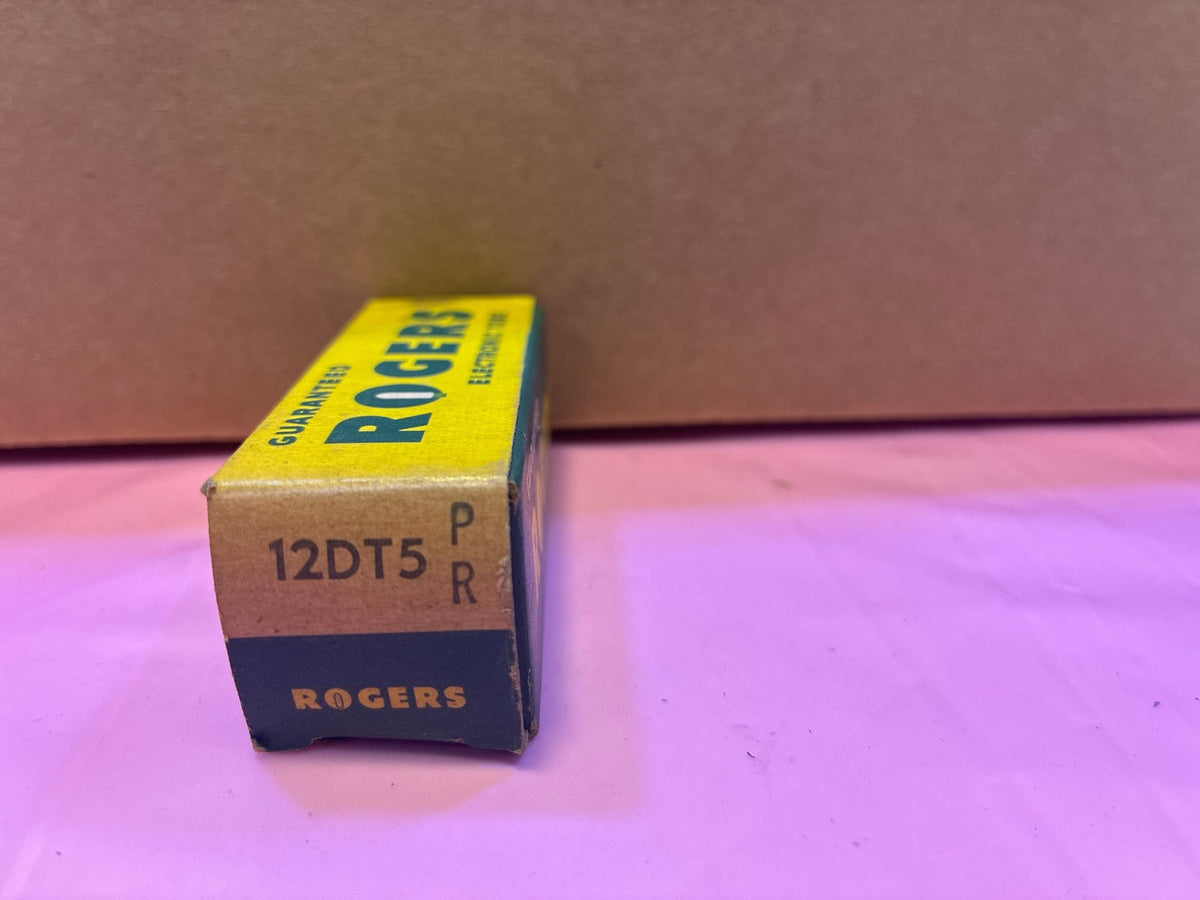 🔥 Rogers 12DT5 Vacuum Electron Tube NOS in Original Box Vintage