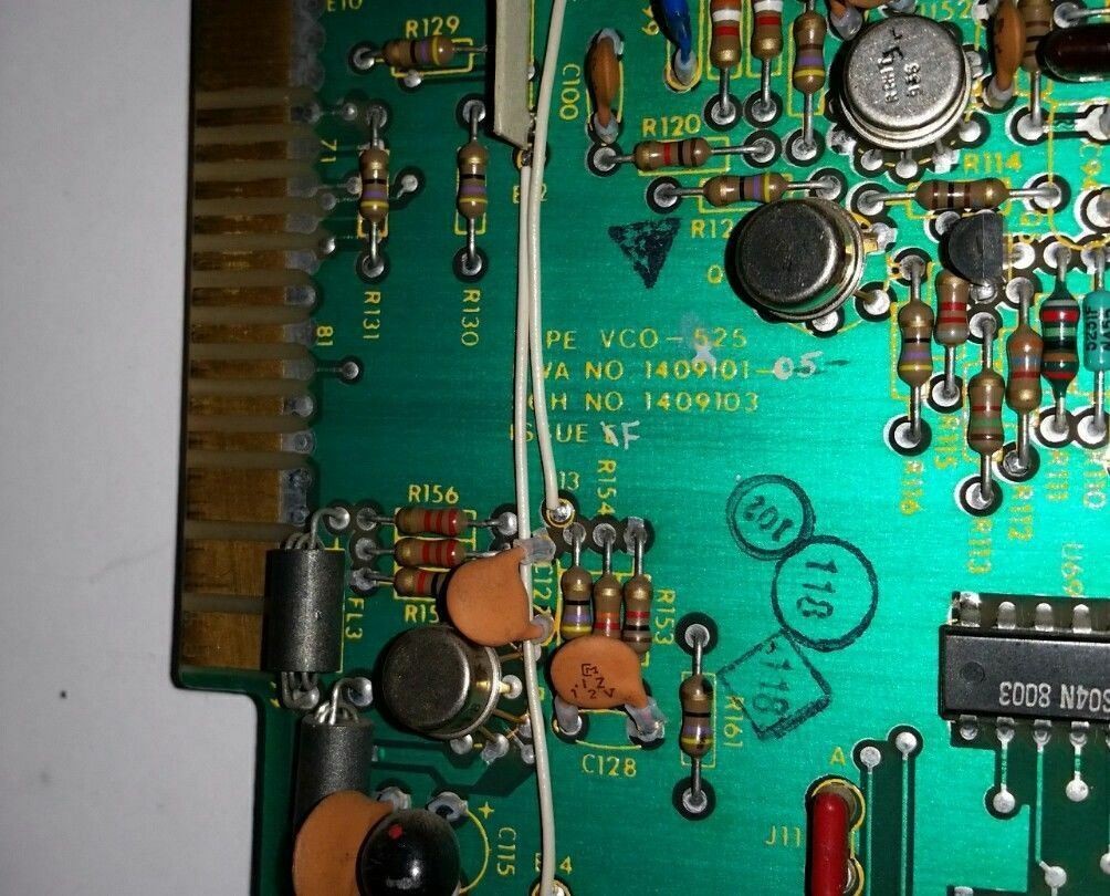 - TAPE VCO - 525 BOARD 1409101-05 SCH 1409103 AVT 30680