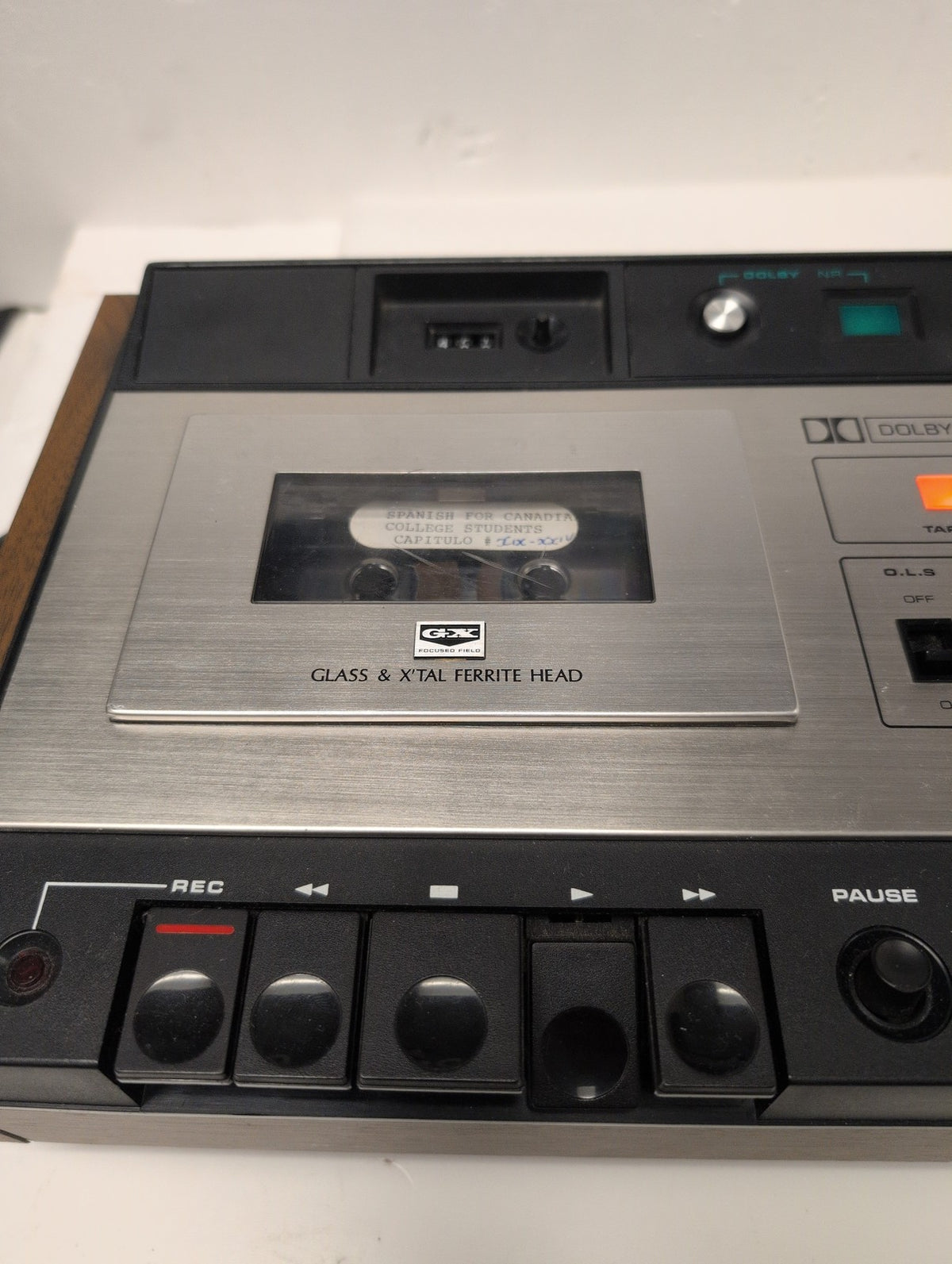🎸 Akai GXC-38D Vintage Stereo Cassette Deck with Dolby NR - Made in Japan