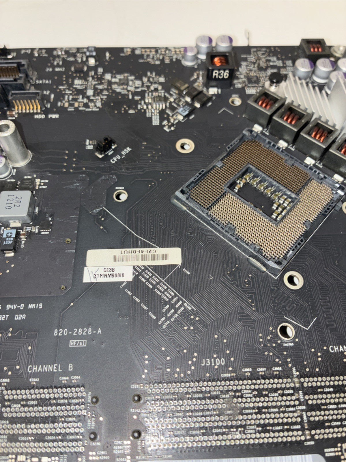 🔥 Apple iMac 27” Mid 2011 A1312 Logic Board 820-2828-A No CPU