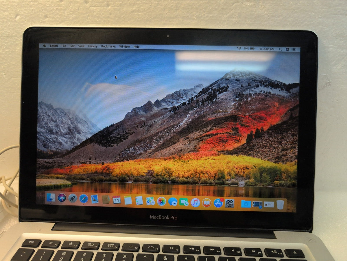 🎸NICE Apple MacBook Pro 13" A1278 2011 Intel i7 2.8GHz 4GB RAM 750GB HDD 10.13