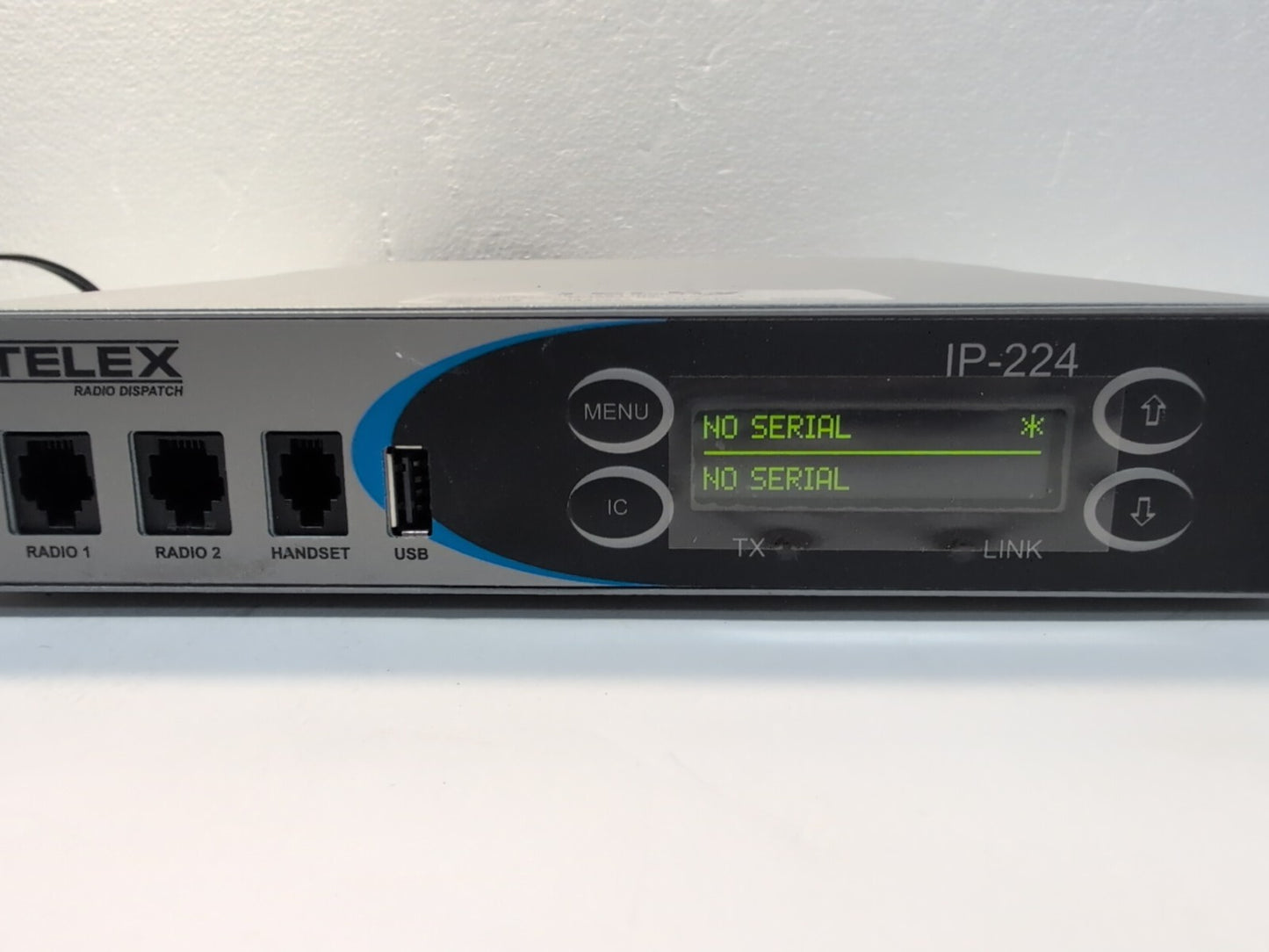 🔥 TELEX IP-224 V2 WOPS EXPO Dual IP Remote Adapter PANEL W/AC adapter & Cable -