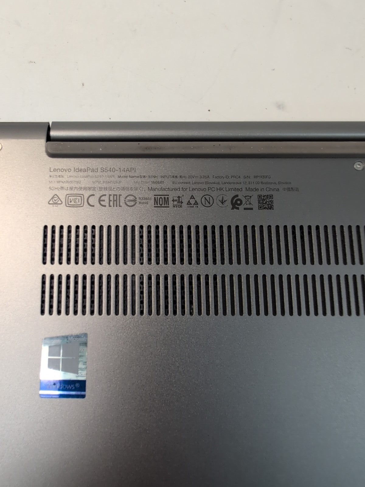 GRADE A) Lenovo IdeaPad S540-14API 14" LAPTOP RYZEN 5 3500U/8GB/256GB SSD/Win11-