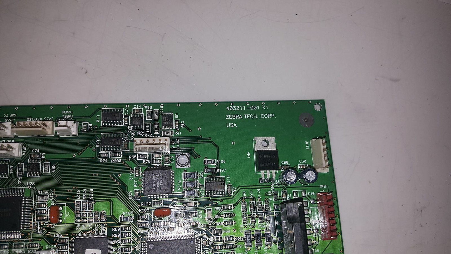 1 x Zebra Printer 403211-001  Main Logic Board Z403210-047 Serial/USB/Parallel