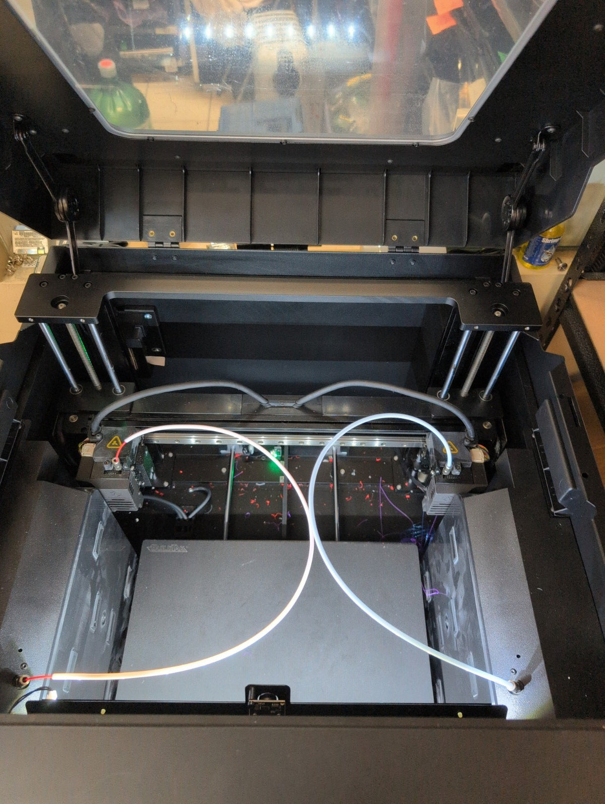 🎸 Raise3D E2  Professional  IDEX 3D Printer  (AS IS , FILAMENT LOAD ISSUE)