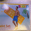 🔥 Intex Wet Set Collection Inflatable Pool Float Mattress 74 x 28 in Yellow