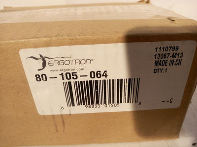 - NEW Ergotron 80-105-064 CPU Mount for CPU - 50 lb Load Capacity