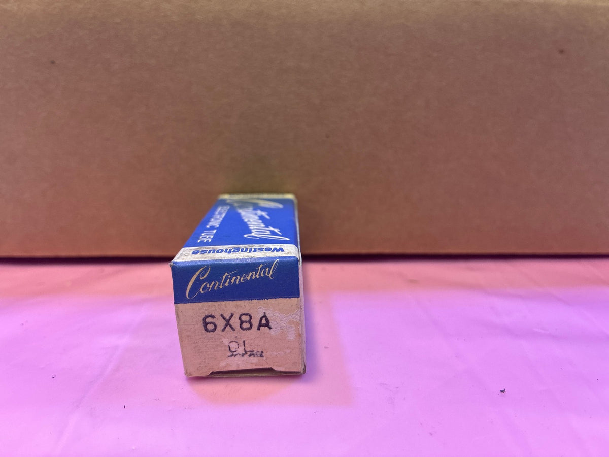 🔥 Westinghouse Continental 6X8A Vacuum Tube NOS in Original Box