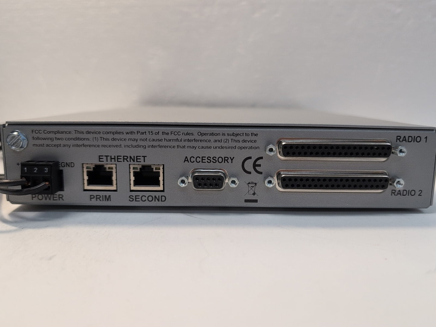 🔥 TELEX IP-224 V2 WOPS EXPO Dual IP Remote Adapter PANEL W/AC adapter & Cable -