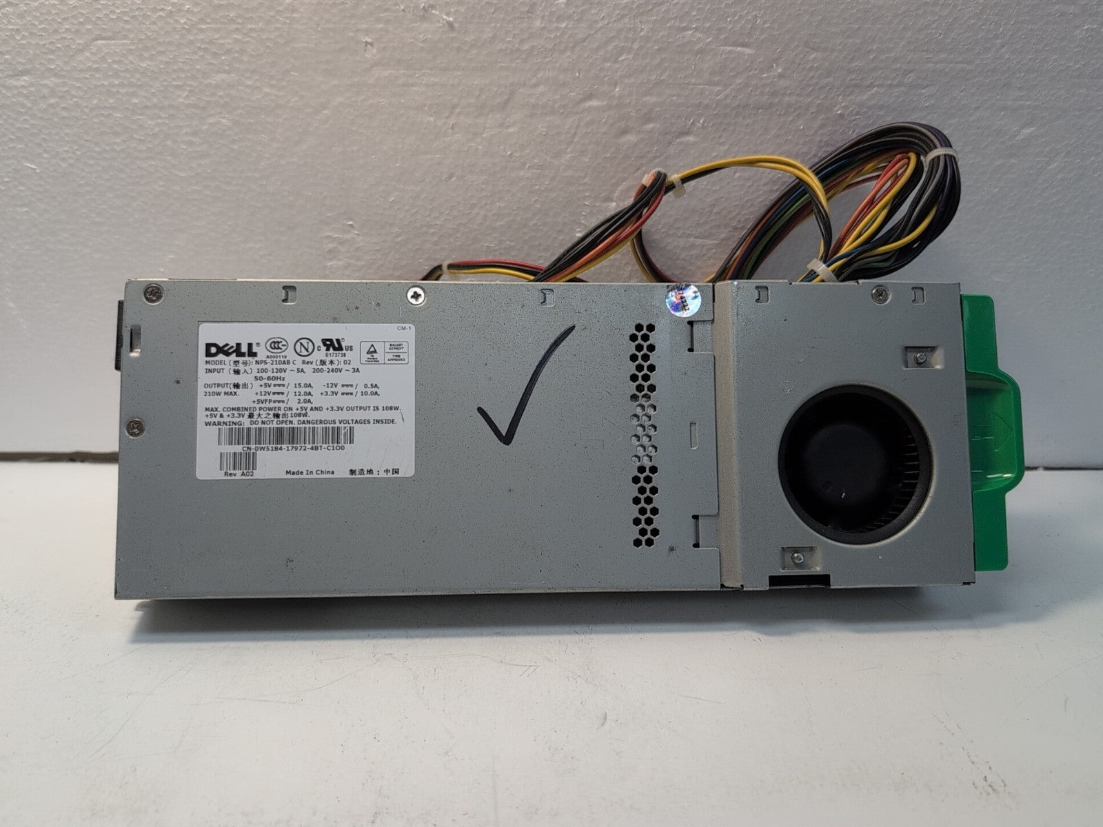 🔥 Dell Genuine 210W Power Supply 0W5184 W5184 NPS-210AB For GX280 -