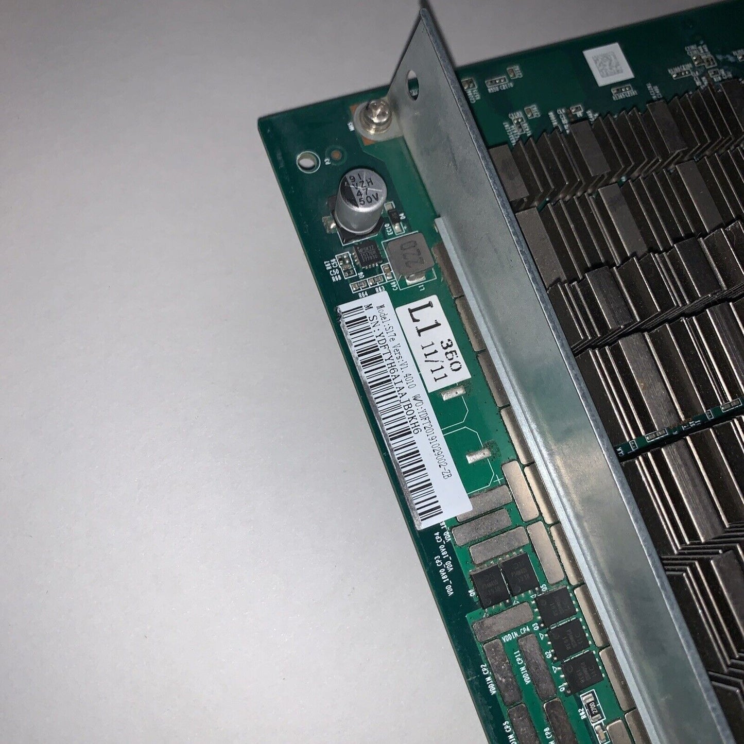 S17e Hash Board for Part Or Repair