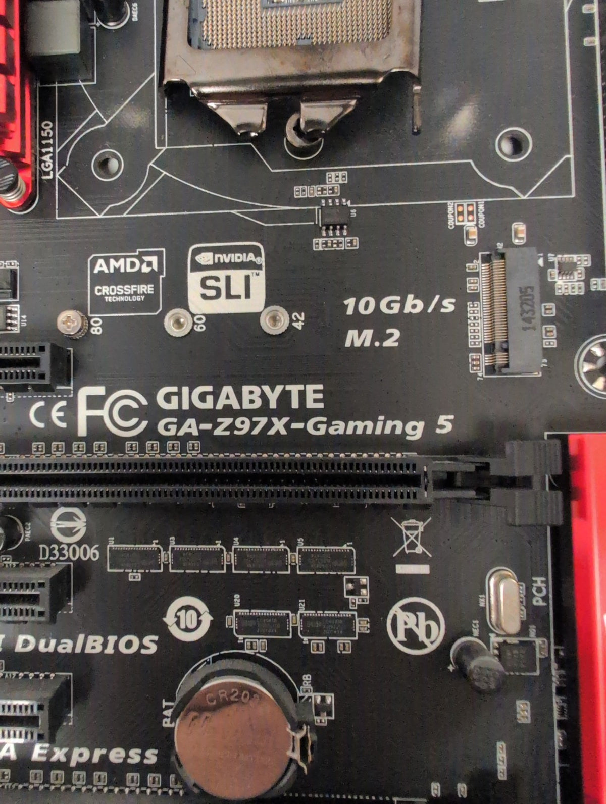 🎸 Gigabyte GA-Z97X-Gaming 5 Intel Z97 LGA1150 ATX Motherboard DDR3