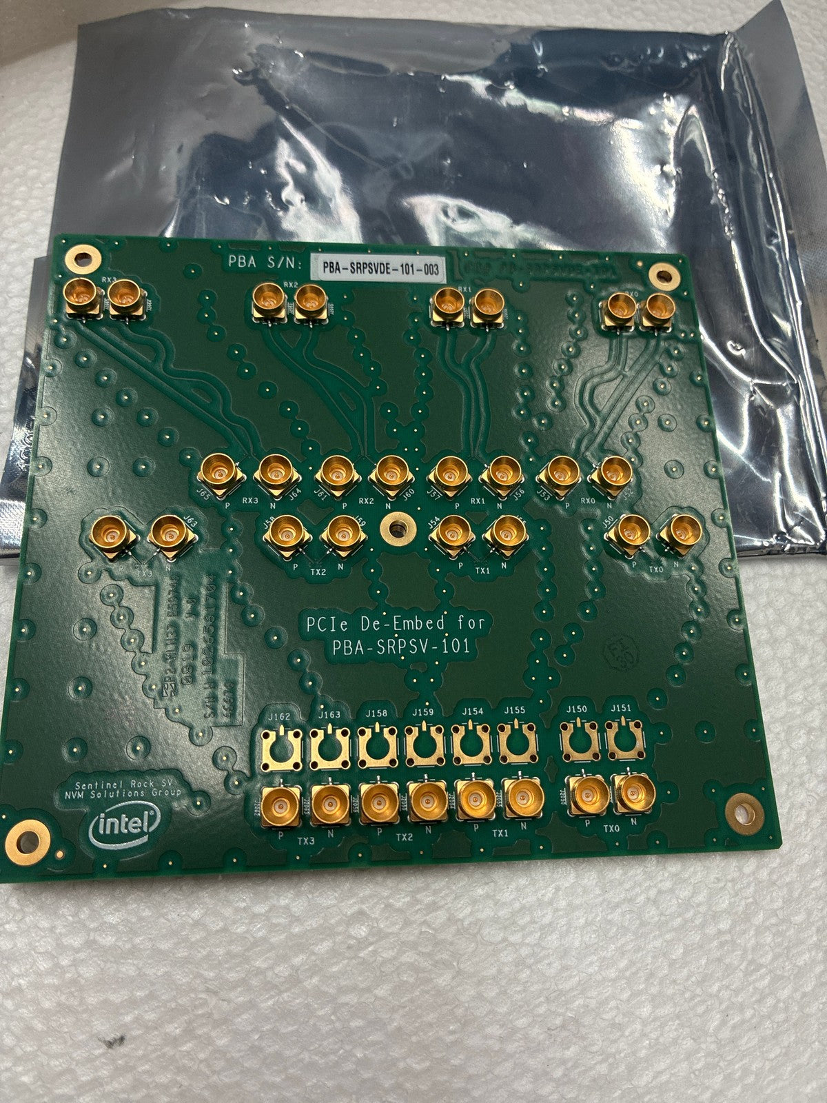 🔥 Dell EMC PCIe De-Embed Board PBA-SRPSVDE-101-003 DP/N 08CW5K RF SMA