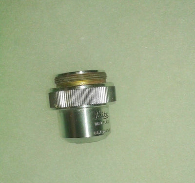 Lens of Zeiss Axioskop FS Fluorescent Binocular Microscope