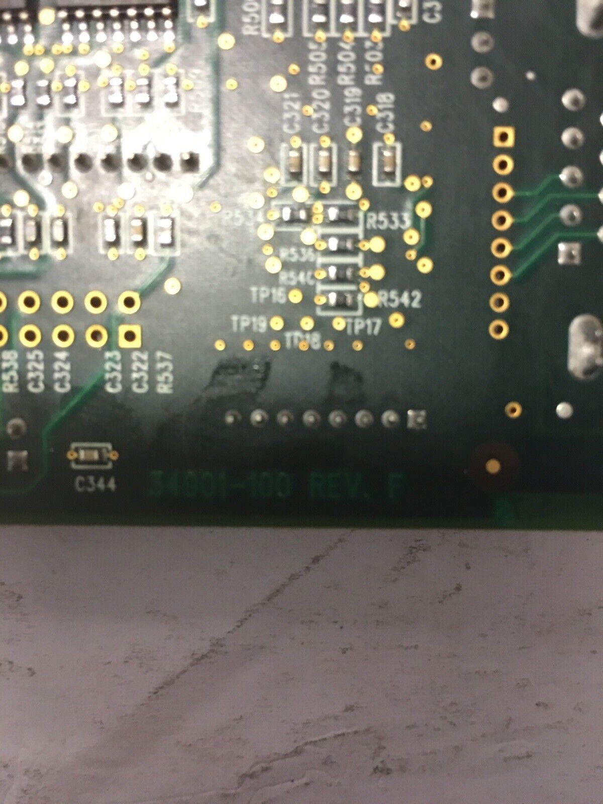 ~Zebra 140xi III Plus Main Logic Board 33031-100 REV A & 34901-100 REV F