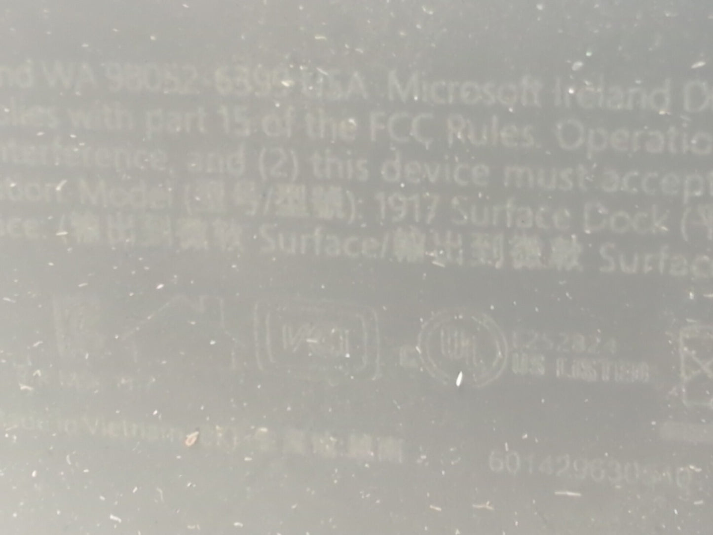 🔥 Microsoft Surface Dock 2 Laptop Docking Station Model 1917 ( NO AC ADAPTER) -