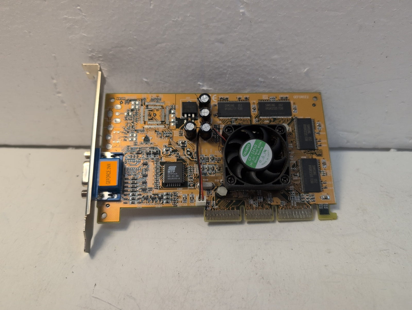 🔥 Vintage AGP Graphics Card NVIDIA GeForce 2 MX TESTED -
