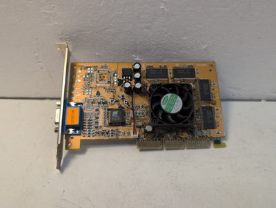 🔥 Vintage AGP Graphics Card NVIDIA GeForce 2 MX TESTED -