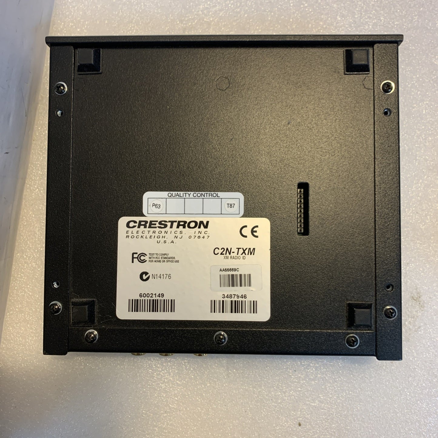 Crestron C2N-TXM XM Satellite Radio Tuner Module