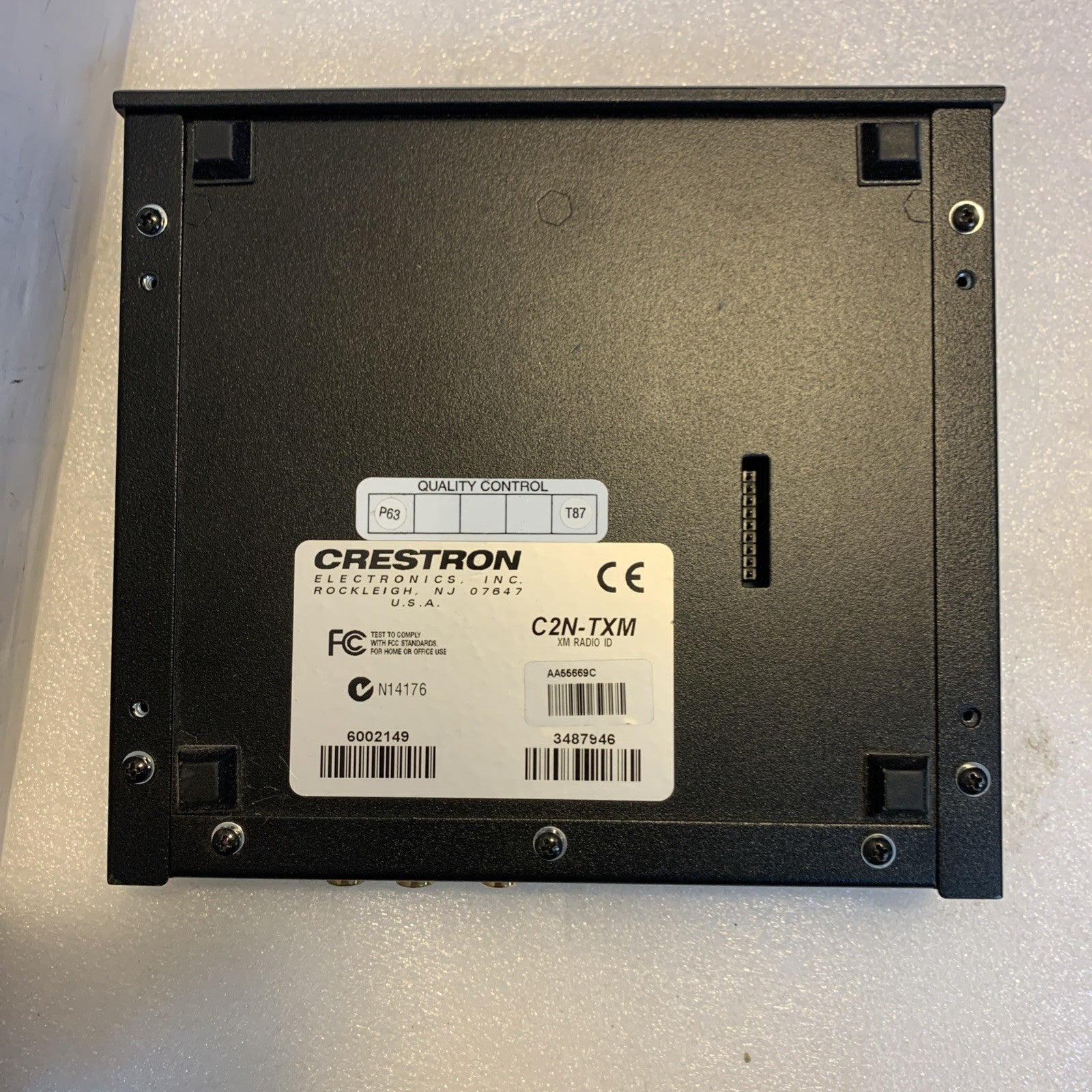 Crestron C2N-TXM XM Satellite Radio Tuner Module