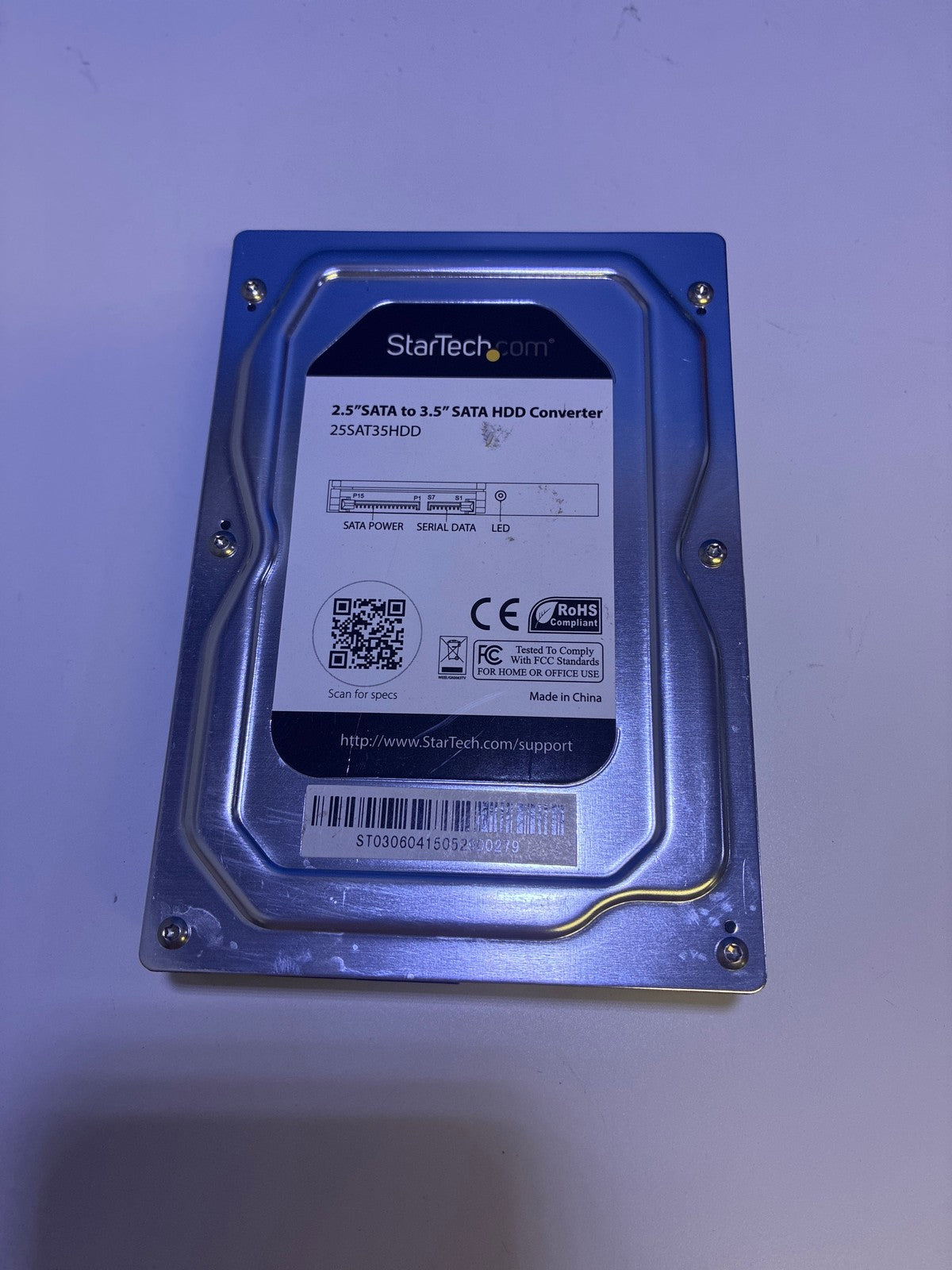 🔥 StarTech.com 25SAT35HDD 2.5 in to 3.5 in SATA HDD Converter Bracket