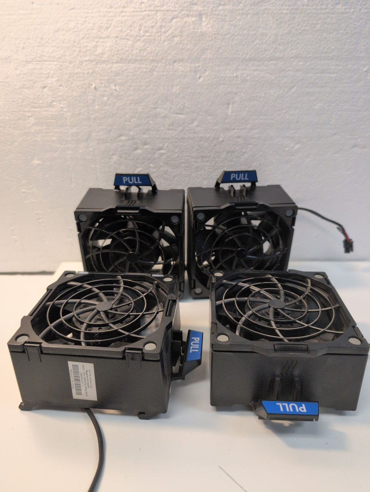 HP 677417-001 92mm Fan Assembly for ProLiant ML350e Gen8 - Lot of 4 -