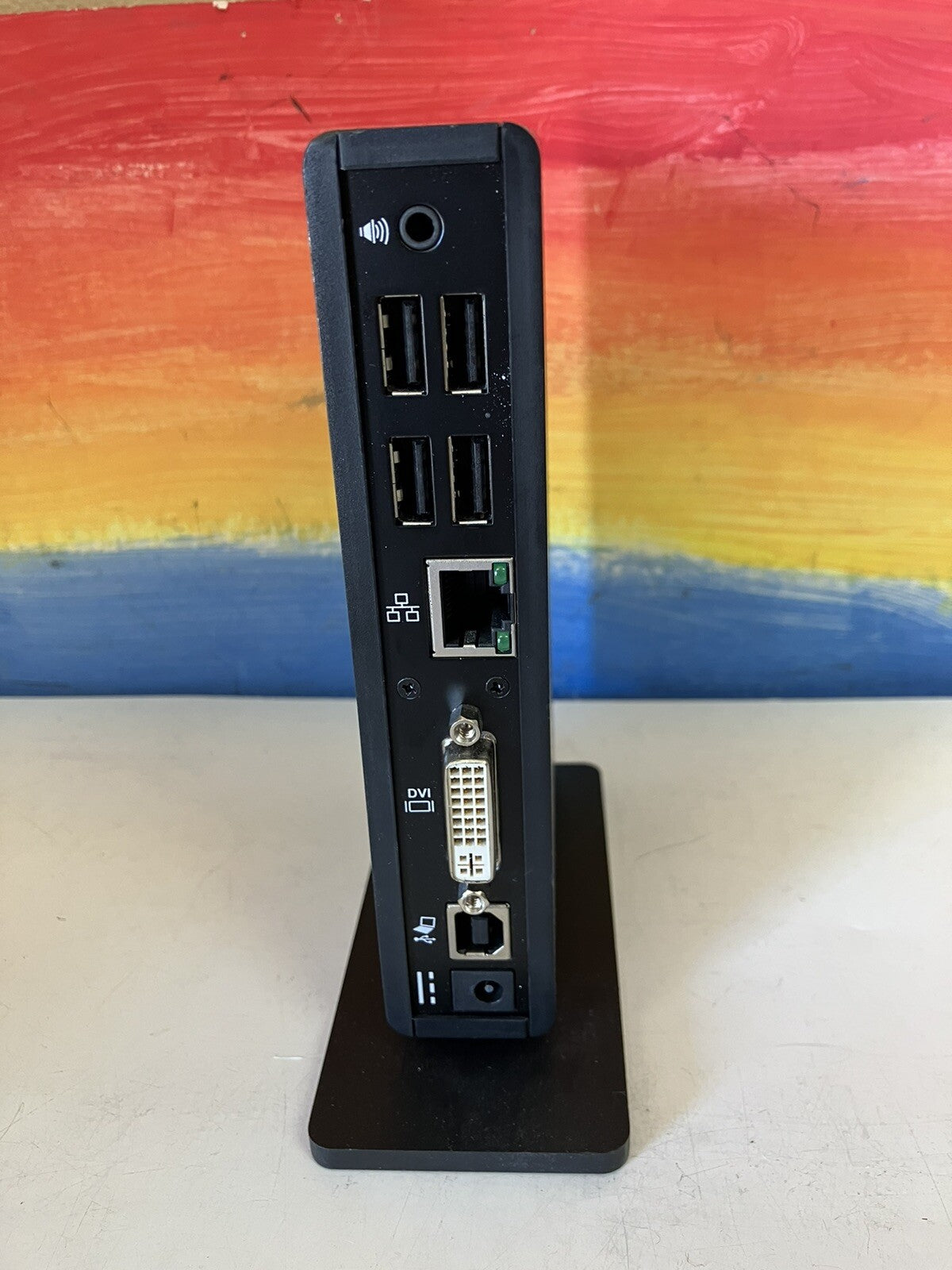 ~ Kensington Universal Docking Station USB DVI Ethernet M01065 W/ AC &USB Cable