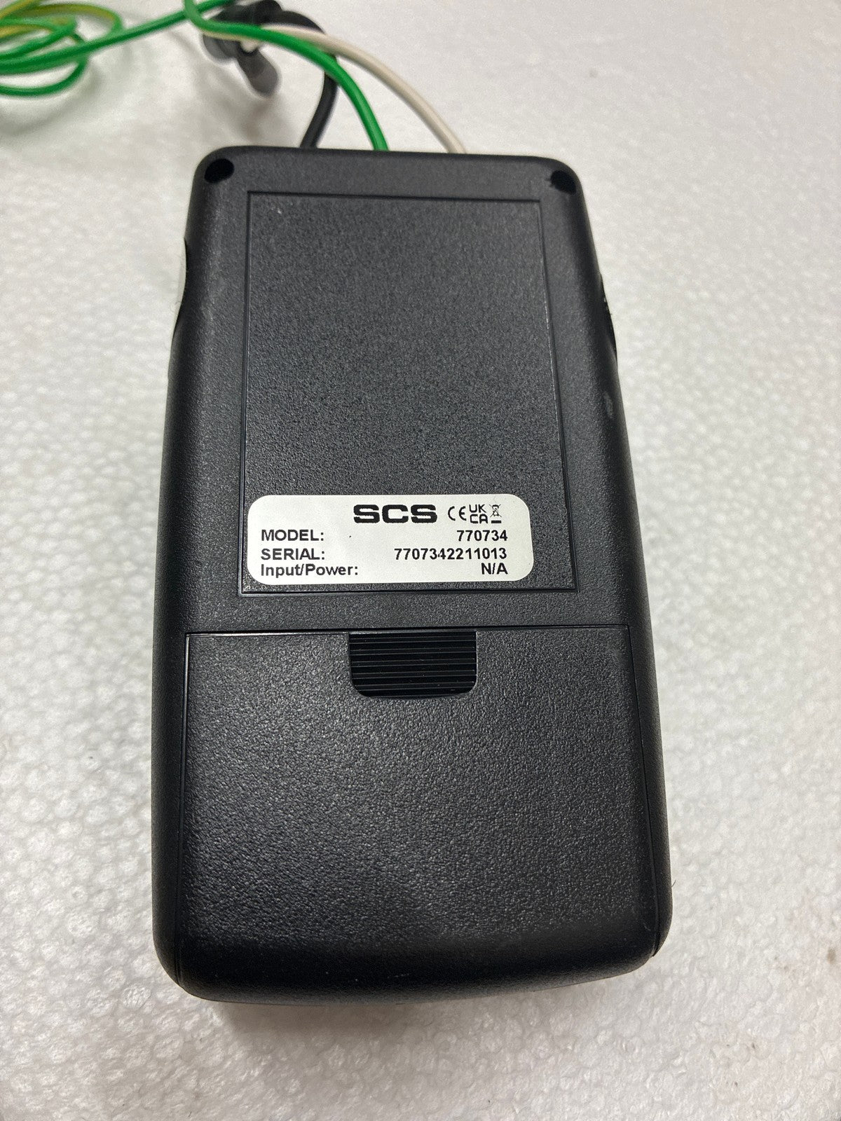 🔥 Desco SCS 724 Plus Monitor Verification Tester 770734 ESD Wrist Strap