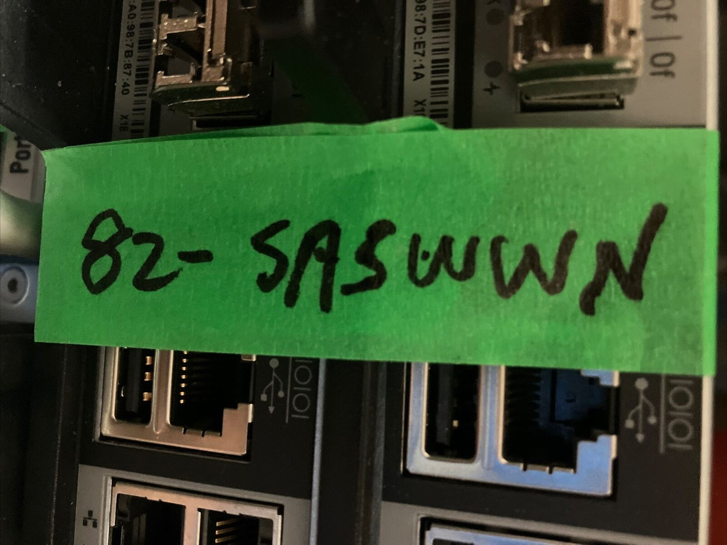 (Lot of 2x) NetApp 111-01324+C1 Controller Module SASWWN ~