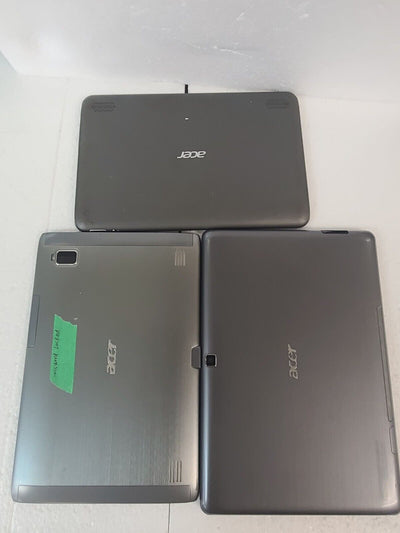 - (AS IS) 3x ACER 10-Inch Tablets