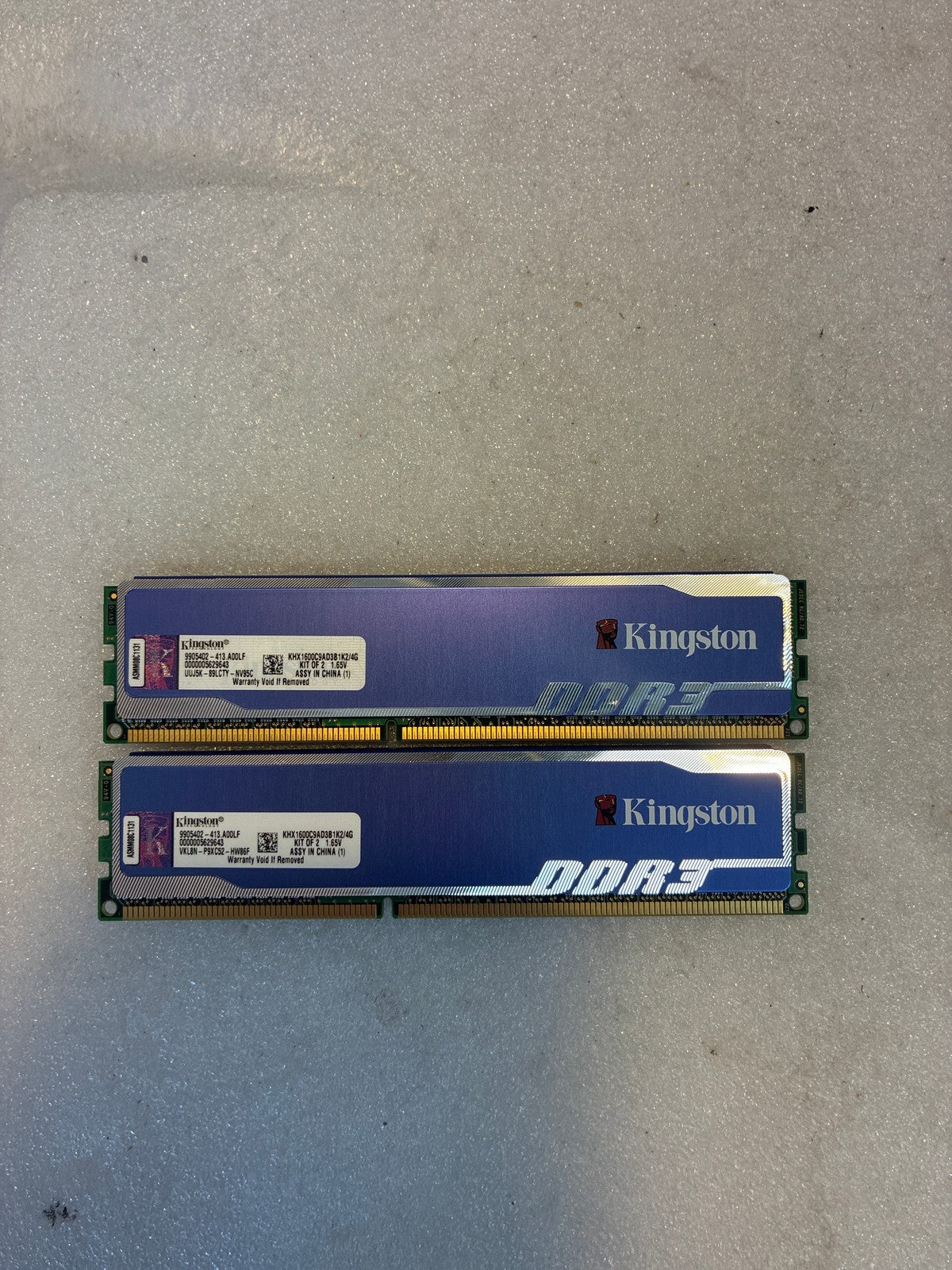 🔥 Kingston HyperX blu KHX1600C9AD3B1K2/4G DDR3 1600MHz 4GB Kit (2x2GB)