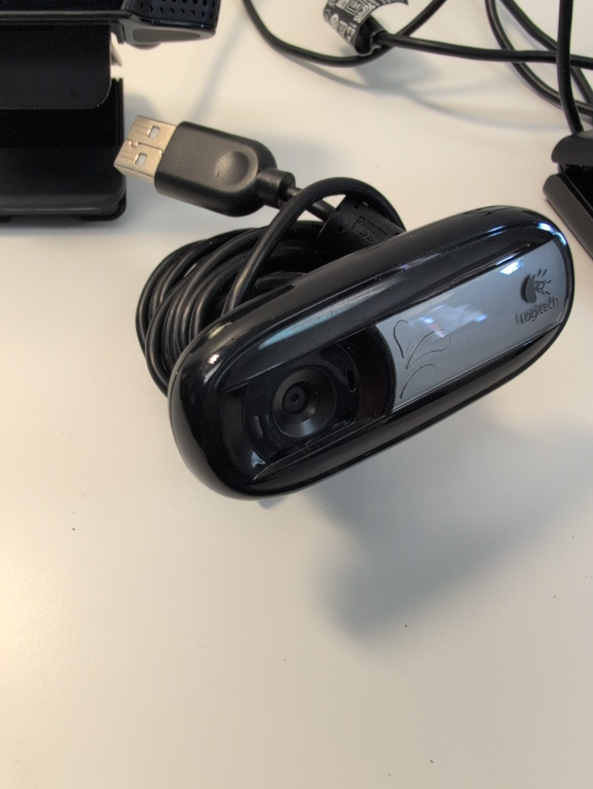 🔥 3x Logitech USB Computer Camera Webcam 2x V-U0028 /1x V-U0026 -