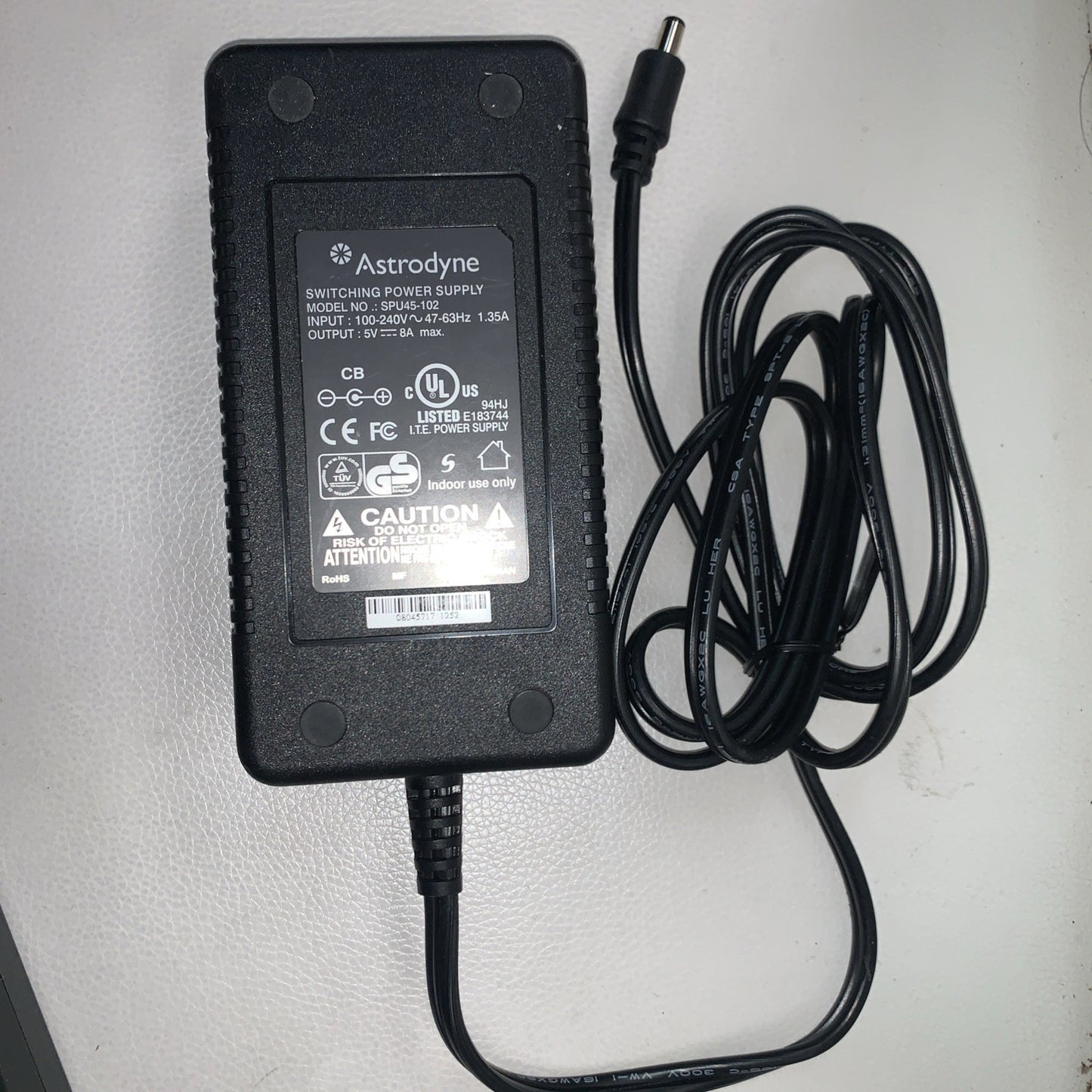 🔥 Astrodyne SPU45-102 Switching Power Supply 100-240V 47-63Hz 5V 8A ac adapter