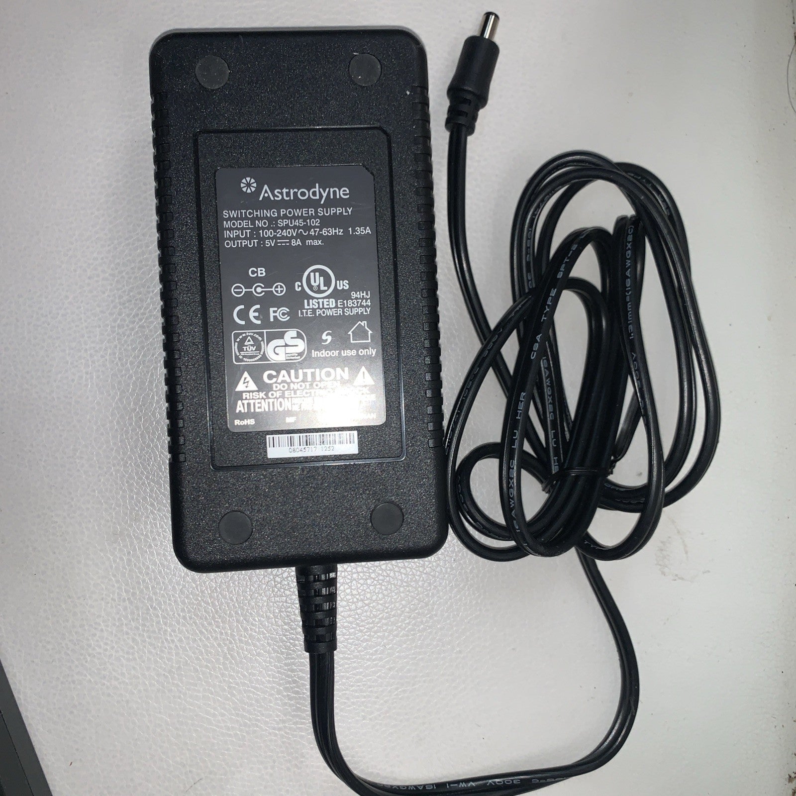 🔥 Astrodyne SPU45-102 Switching Power Supply 100-240V 47-63Hz 5V 8A ac adapter