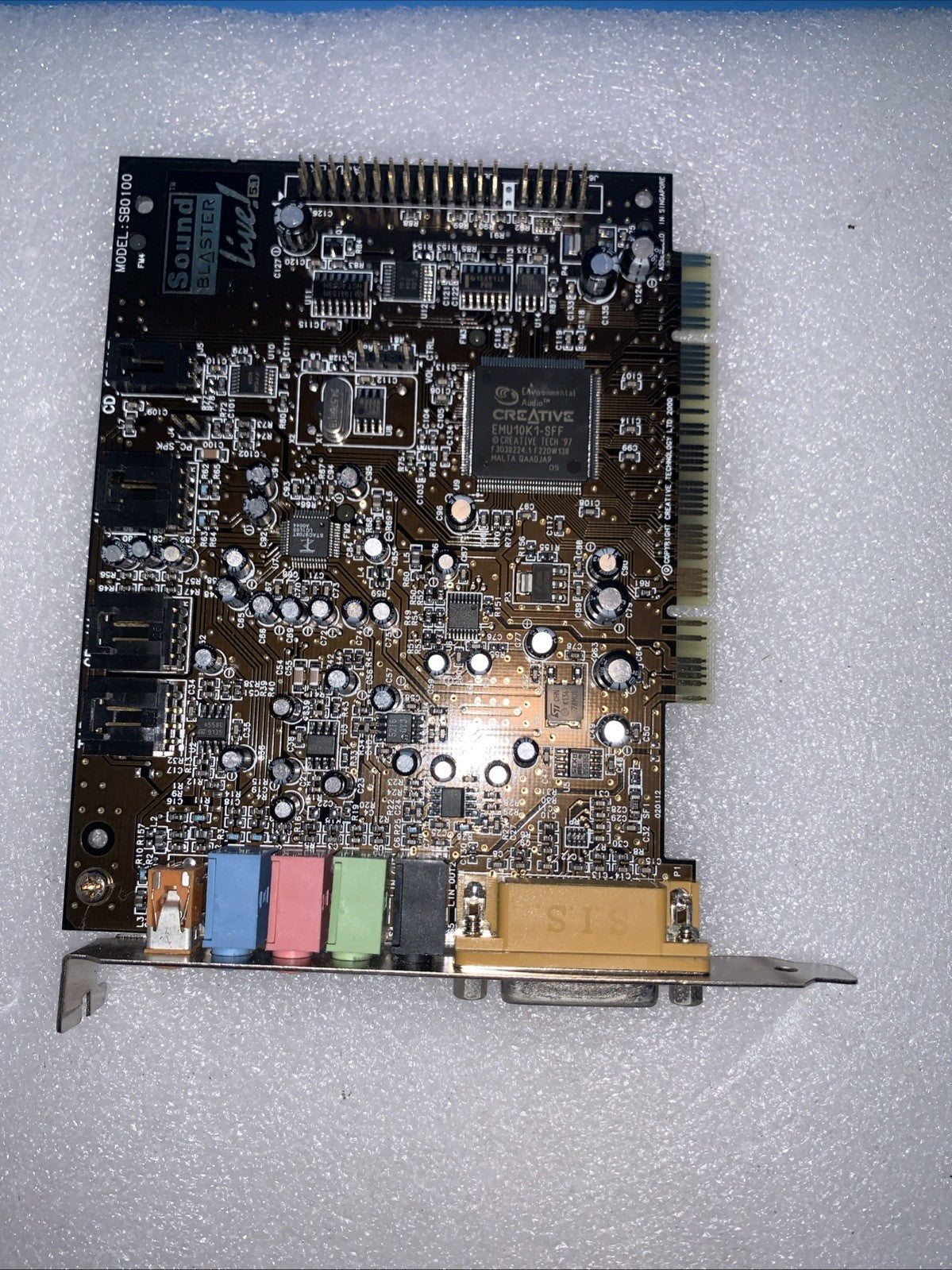 🔥 Creative Labs Sound Blaster Live 5.1 SB0100 PCI Card for Windows 98 2000 XP