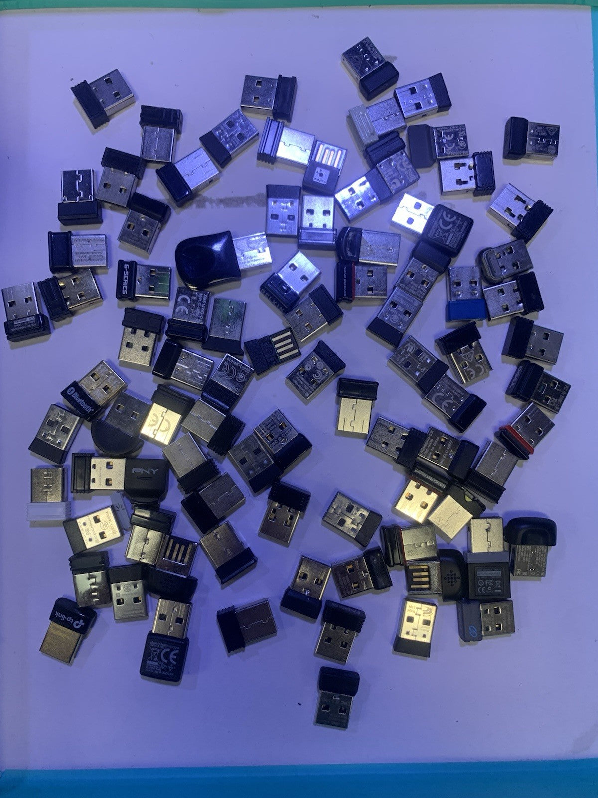 🔥 Lot of 80 Mixed USB receivers (Bluetooth or Others)