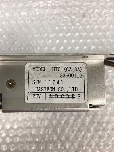 - HT01(CZ13A)  33600112 EASTERN CO LTD POWER SUPPLY 