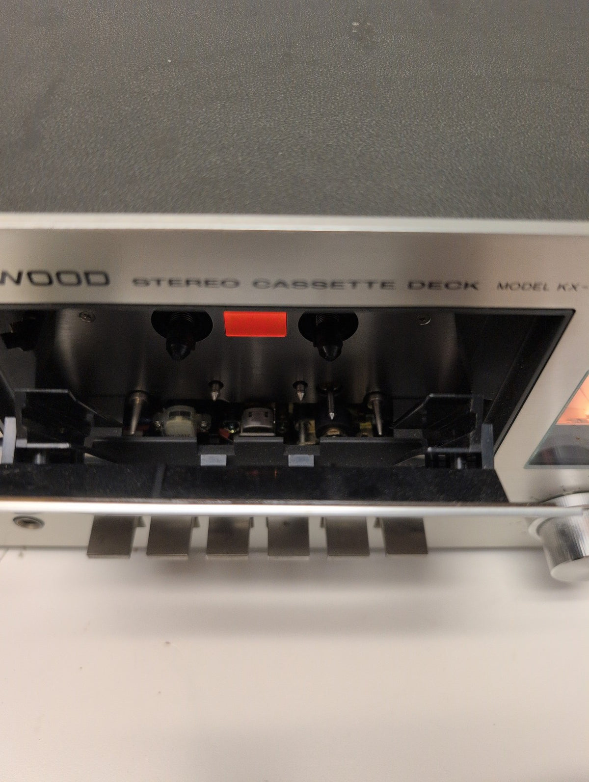 🎸 (AS IS) Kenwood KX-830 Stereo Cassette Deck Dolby NR System (No spinning)