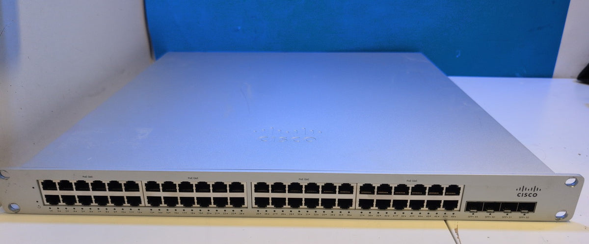 🎸 Cisco Meraki MS250-48FP-HW 48-Port PoE Gigabit Ethernet Switch (NO PSU,AS IS)