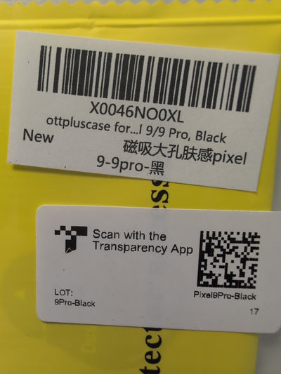 🔥 OTT PLUS BLACK CASE FOR PIXEL 9 PRO PHONE -