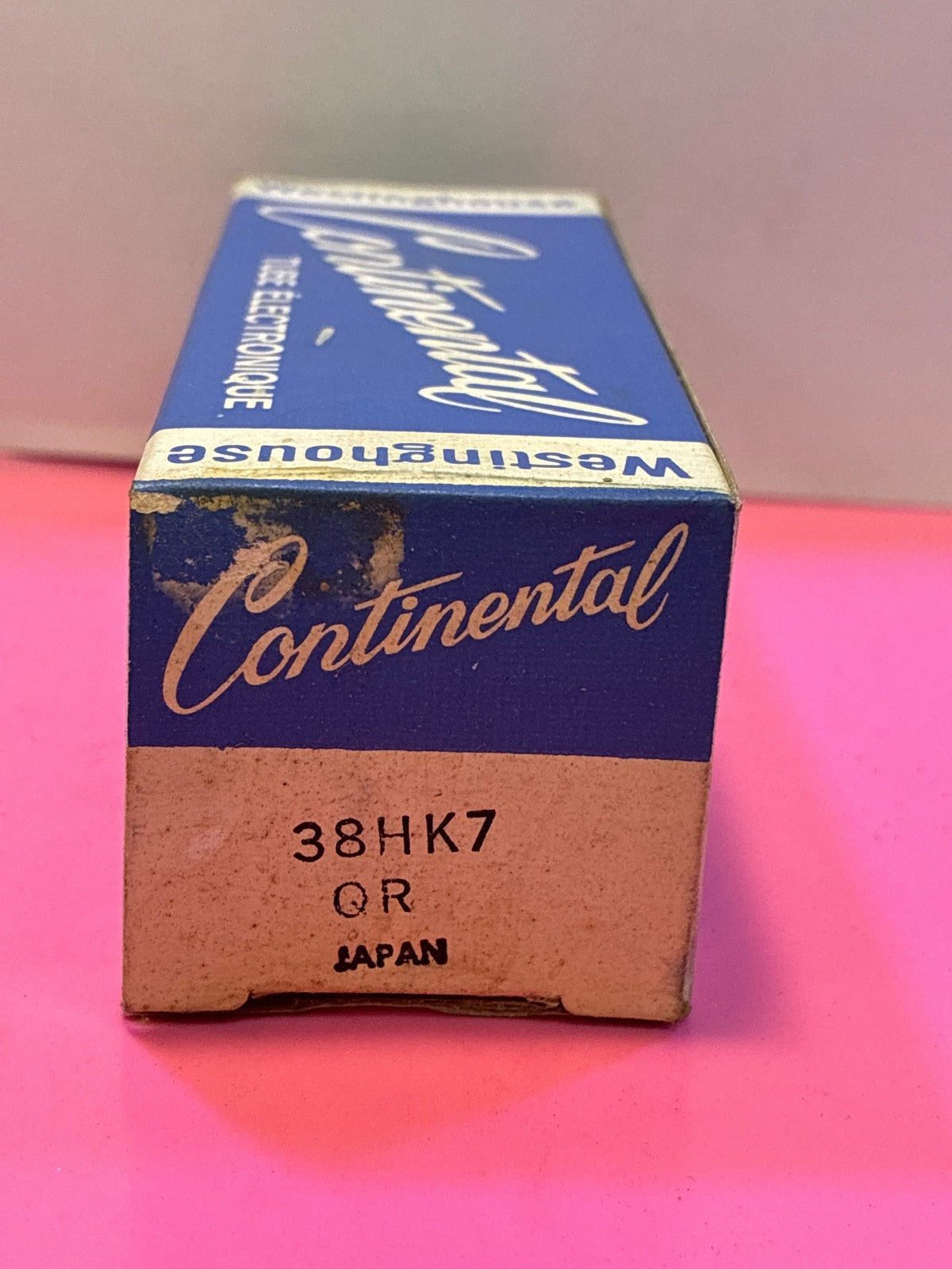 🔥 Continental 38HK7 Vacuum Tube in Original Box, Westinghouse Branded, Made in