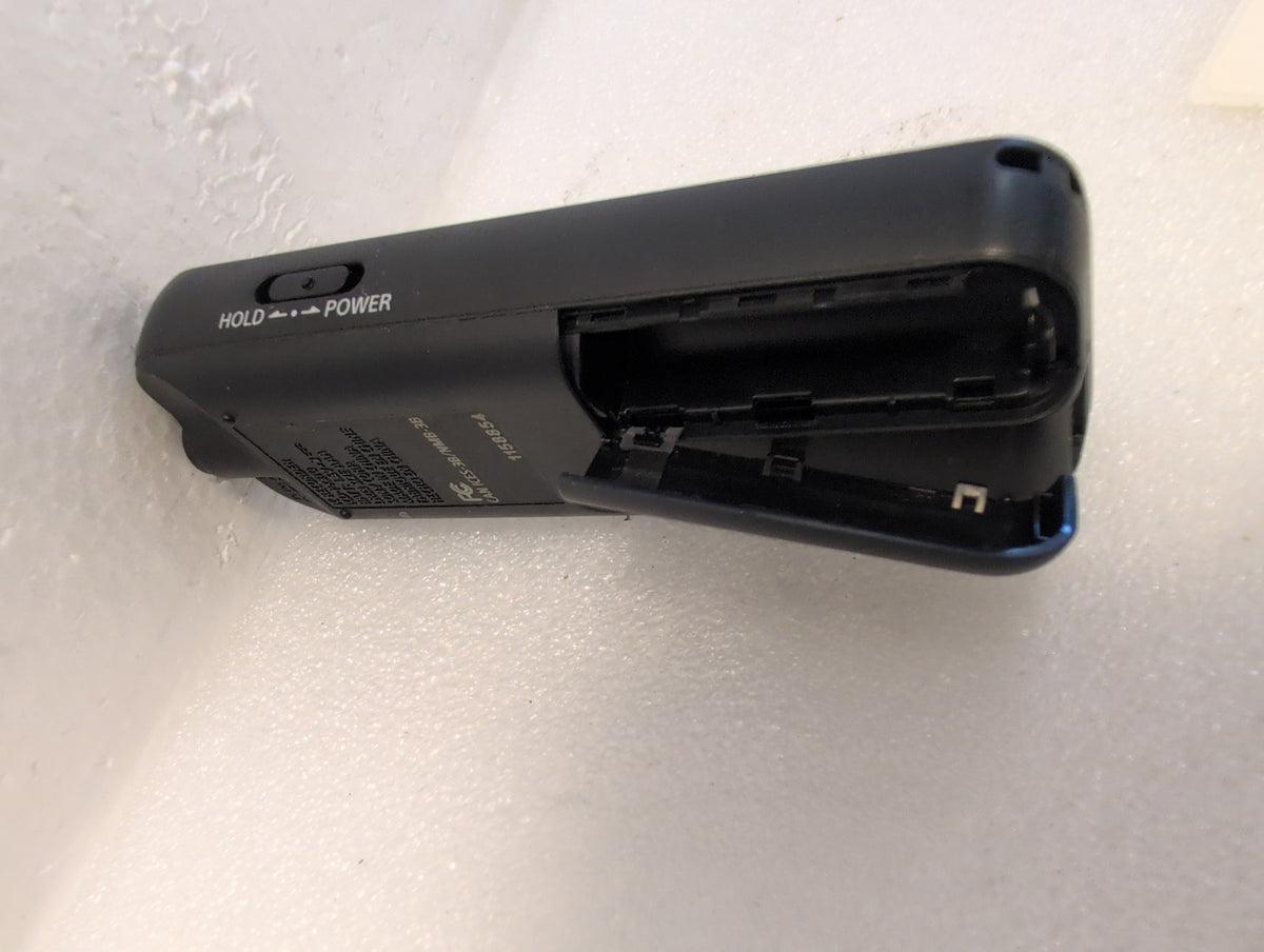 🎸 Sony ICD-PX370 Digital Voice IC Recorder Black microSD Slot USB Flip-Out