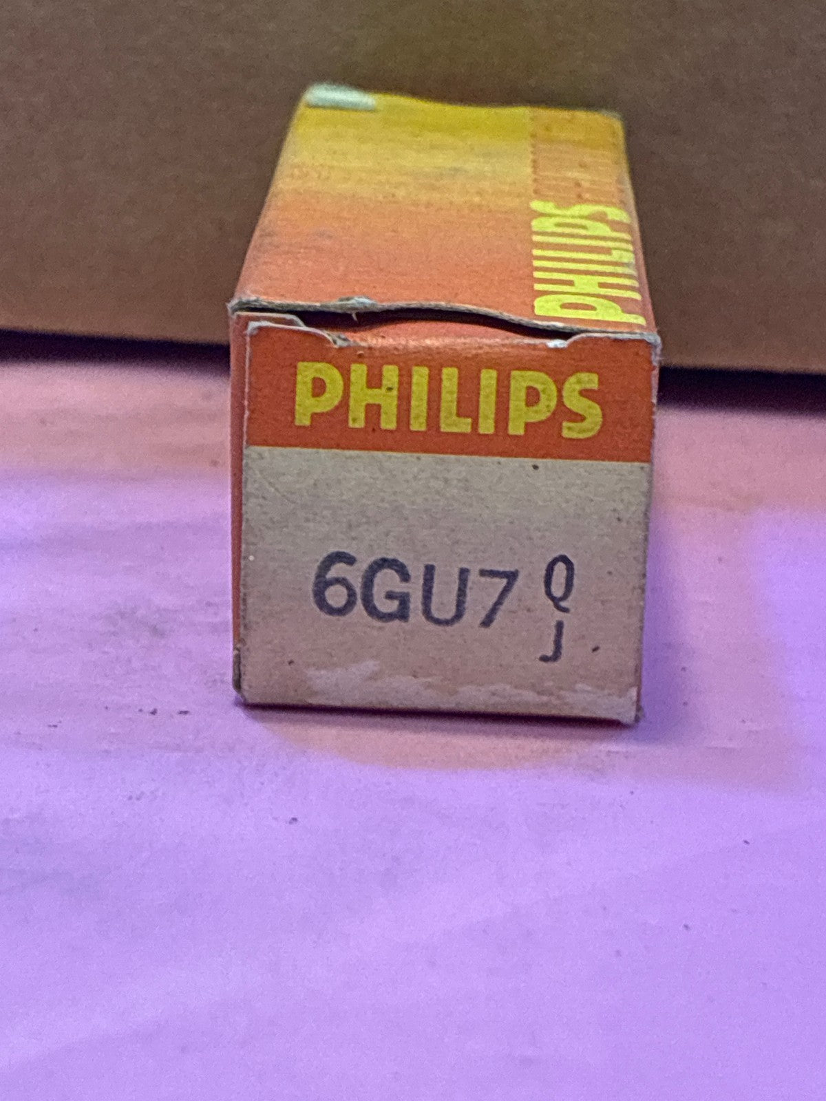 🔥 Philips 6GU7 Vacuum Tube NOS in Original Box Vintage Audio Electron Tube